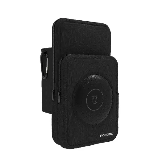[PD-LFST158-BK] Porodo Lifestyle Magnetic Water Bottle Sleeve - Black