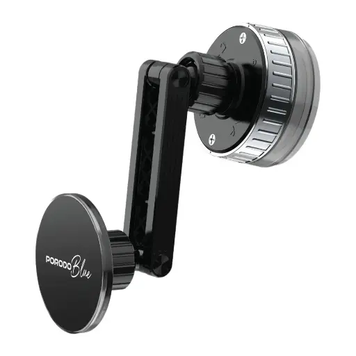 [PB-HSM34-BK] Porodo Blue Multi-Purpose Magnetic Phone Mount - Black