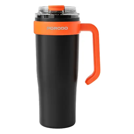 [PD-LFST159-BKOG] Porodo Lifestyle 6-Blade Portable Blender - Black/Orange