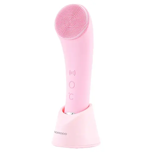 [PDLFST193PK] Porodo Lifestyle Sonic Vibration Facial Cleansing Brush - Pink