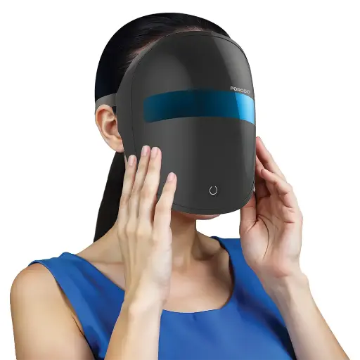 [PDLFST206BK] Porodo Lifestyle Aura Glow Light Therapy Mask - Black
