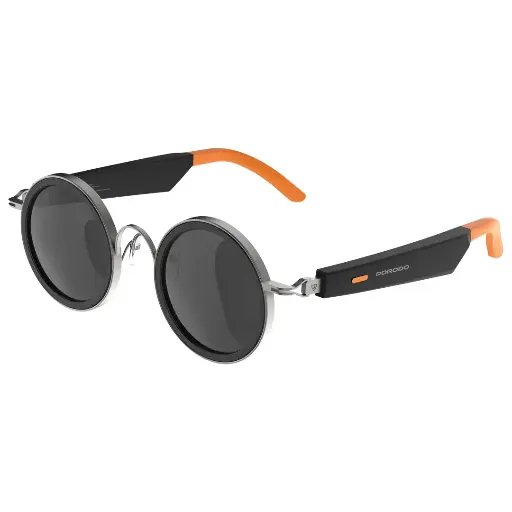 [PDLFSTG09ORBK] Porodo Lifestyle Velora Smart Sunglasses - Orange & Black