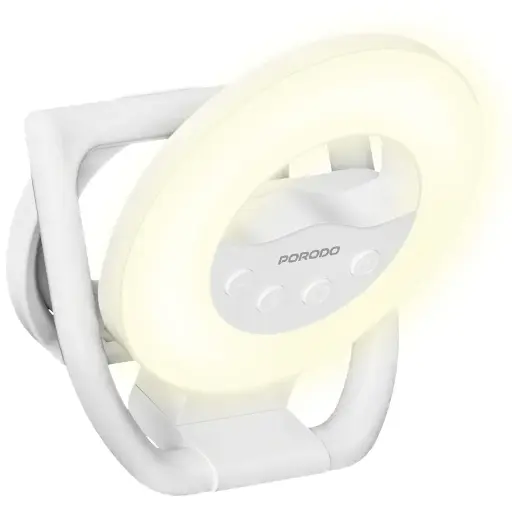 [PDLFSTSL800WH] Porodo Lifestyle Snapbright Magnetic LED Fill Light - White