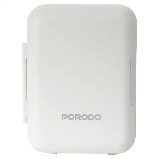 [PDLFST4LMFWH] Porodo Lifestyle Echochill 4L Min Cooling Fridge, For Home, Office And Travel - White