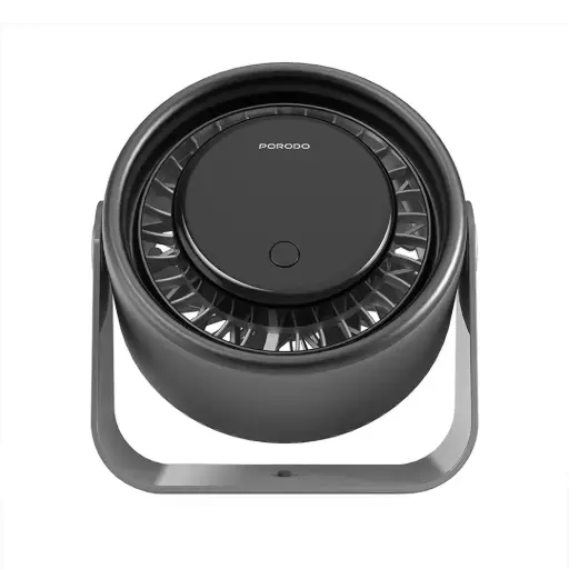 [PDF83GY] Porodo Lifestyle Flura Mini Cooling Fan With Desktop & Wall Mount - Gray