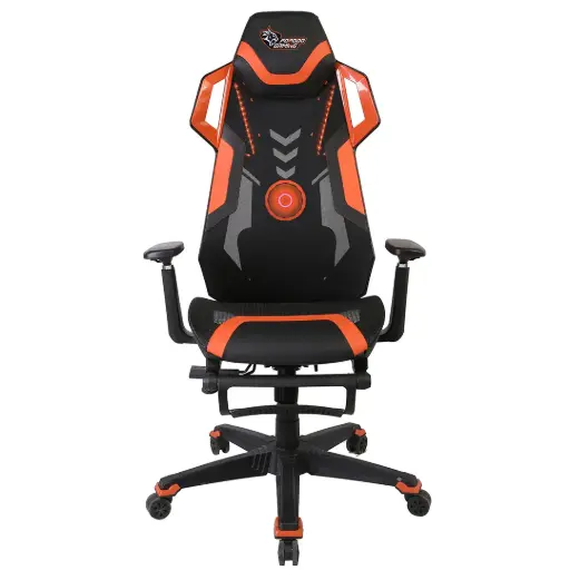 [PDX370BKOG] Porodo Gaming Ergonomic Gaming Chair - Black/Orange