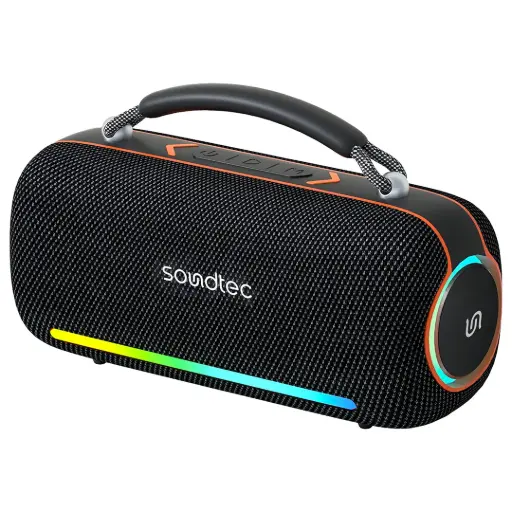 [PDSTBTSH9BK] Porodo Soundtec Sonify Portable Wireless Speaker - Black