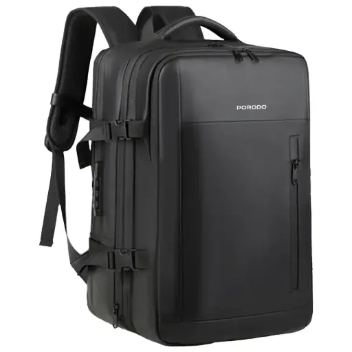 [PDLFSTBAGBK] Porodo Lifestyle Vacuum Carry-On Backpack - Black