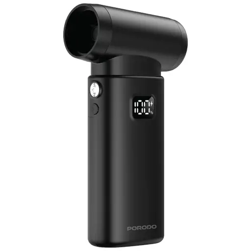 [PDTB2432BK] Porodo Lifestyle Powermax Turbo Blower Fan with LED Light - Black