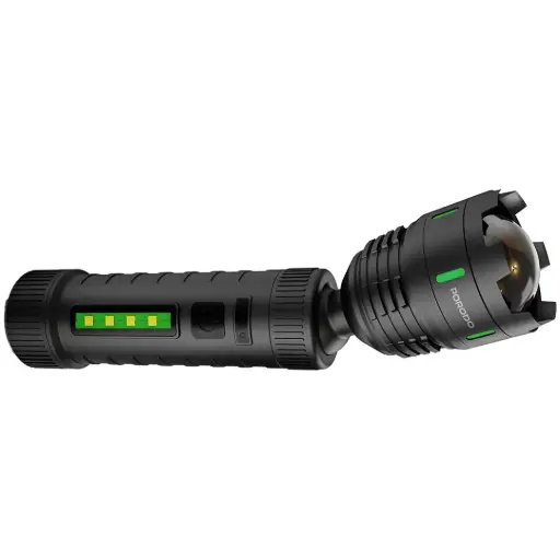 [PDLSTL2220] كشاف ليزري متعدد الألوان بقدرة بنك طاقة من Porodo لايف ستايل “Orbit” – أسود