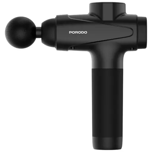[PDLFSTNS066BK] Porodo Lifestyle Multi-Head Deep Massage Gun - Black