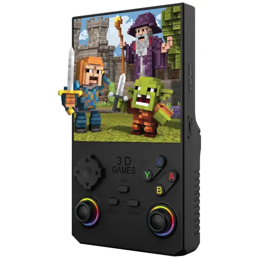 Porodo Gaming 4" Square Display Retro Handheld Game Console