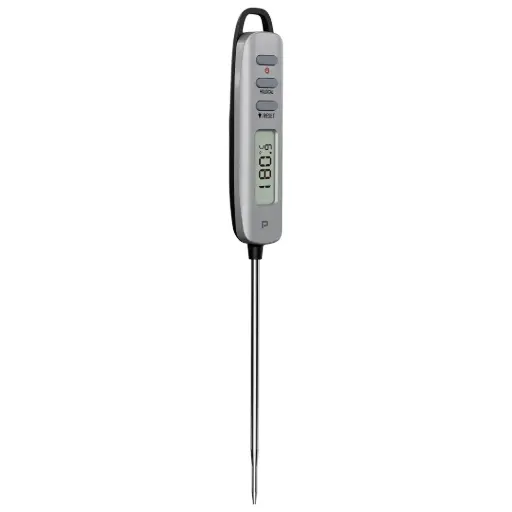 [PDLFST6027SL] Porodo Lifestyle Digital Meat Thermometer with 180° Auto-Rotating - Silver
