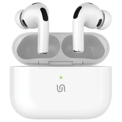 [PD8001WH] سماعات أذن Porodo Soundtec ENC Pro III اللاسلكية بالكامل - أبيض