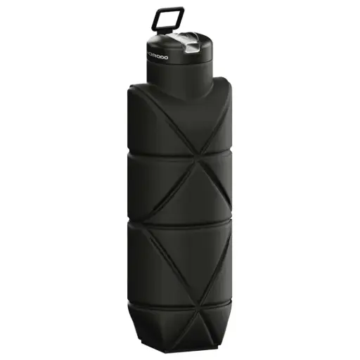 Porodo Lifestyle Fold-Flat Leakproof Silicone Bottle