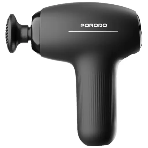 مسدس تدليك ميني لاسلكي بورودو لايف ستايل - أسود