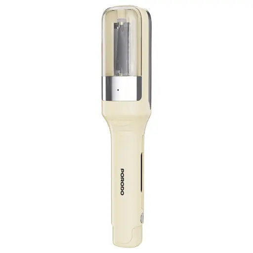 [PDLFSTHSETWH] Porodo Lifestyle 2-In-1 Split End Trimmer & Hair Straightener - White